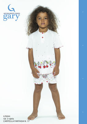 DÍVČÍ S/M PYŽAMÁ L35044 Tellini S.R.L. Velkoobchodní oblečení